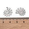304 Stainless Steel Charms SA-CBA28C1-02G-P-3