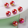 Opaque Acrylic Beads X-MACR-S370-D12mm-A14-6