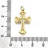 Brass Micro Pave Cubic Zirconia Pendants KK-Z100-38G-03-3