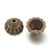 Tibetan Style Alloy Bead Caps X-MLF9305Y-NF-2