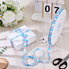 1 Roll Polyester Grosgrain Ribbon SRIB-CY0001-28B-4