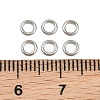 304 Stainless Steel Closed Jump Rings STAS-G393-06P-14-2