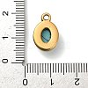 Synthetic Turquoise Pendants STAS-R009-04G-07-3