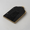 Photo Frame Resin Finger Ring Organizer Holder with Velvet Mat RDIS-WH0016-21-2