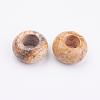 Natural Picture Jasper European Beads G-K216-03D-2