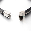 Leather Bracelets BJEW-M102-02-4