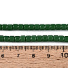 Opaque Solid Color Glass Beads Strands GLAA-N065-4x4mm-C09-4