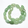 Natural Green Aventurine Beads Strands X-G-S357-A05-2