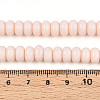 Opaque Solid Color Glass Beads Strands X-GLAA-ZX008-8mm-18H-4
