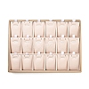 Wooden Necklace Presentation Boxes NDIS-O006-01-1