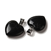 Natural Obsidian Pendants X-G-Q438-24-2
