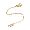 3Pcs 3 Styles Brass Lobster Claw Clasps FIND-JF00130-02-3