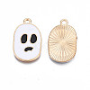 Alloy Enamel Pendants ENAM-S130-21-4