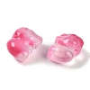 Spray Painted Glass Beads GLAA-Z007-04H-2
