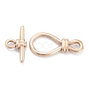 PVD Vacuum Plating 304 Stainless Steel Toggle Clasps STAS-B020-09RG-2