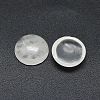 Natural Quartz Crystal Cabochons G-G788-D-10-2