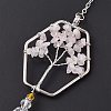 Teardrop Acrylic Beads Big Pendant Decorations HJEW-D029-01P-A-5