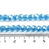 Electroplate Transparent Glass Beads Strands LS-EGLA-A035-T6mm-A08-4