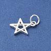 S925 Sterling Silver Pendant STER-H115-03B-S-2