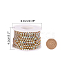 Brass Rhinestone Strass Chains CHC-T001-SS10-02C-4