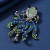 Goldfish Alloy Rhinestone Brooches PW-WG29E88-01-1