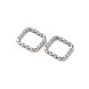 304 Stainless Steel Twisted Linking Rings STAS-L300-006D-P-2