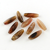 Rice Imitation Gemstone Acrylic Beads X-OACR-R035-M-2