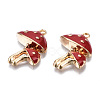 Eco-Friendly Alloy Enamel Pendants X-ENAM-Q437-047-NR-3