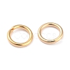 Rack Plating Brass Open Jump Rings X-KK-O139-18P-G-2