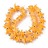 Handmade Bumpy Lampwork Beads Strands LAMP-N021-37D-2