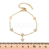 304 Stainless Steel Rhinestone Charm Bracelets BJEW-B171-16G-3