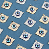 20Pcs 2 Colors Acrylic Pendants FIND-AR0002-36-4
