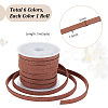 6 Rolls 6 Colors Faux Suede Cord LW-PH0002-30C-2