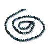Natural Chrysocolla & Lapis Lazuli Beads Strands G-D463-08C-2