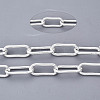 304 Stainless Steel Paperclip Chains CHS-N001-02S-4