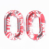 Transparent Acrylic Linking Rings OACR-N009-013A-05-2