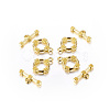 Tibetan Style Alloy Toggle Clasps LF0141Y-NFG-2
