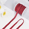 10Yards Polyester Lace Trim Ribbon OCOR-GF0004-83B-7