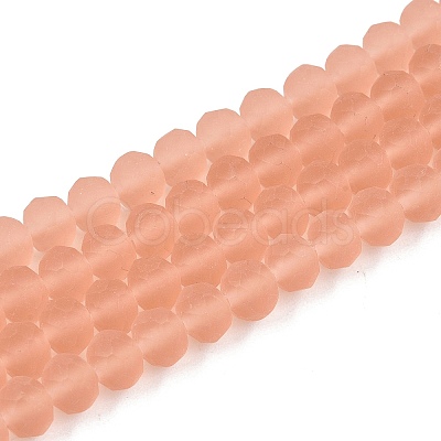 Transparent Glass Beads Strands EGLA-A044-T6mm-MD21-1