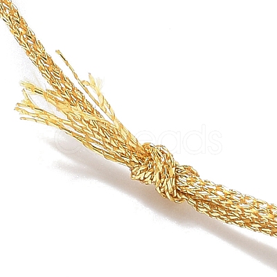 Adjustable Polyester Cord Necklace Making AJEW-JB01379-1