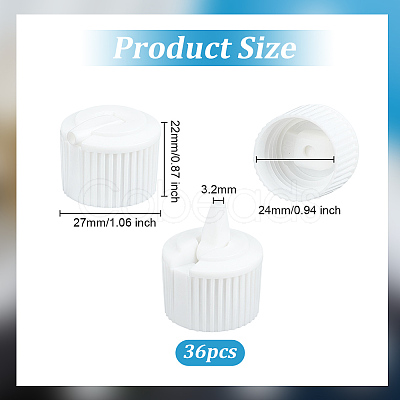 Plastic Bottle Caps FIND-WH0152-708B-02-1
