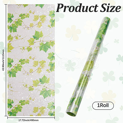 Waterproof PVC Electrostatic Wall Stickers STIC-WH20002-40-1
