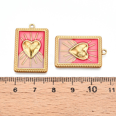 Ion Plating(IP) 304 Stainless Steel Pendants X-STAS-N107-05A-G-1