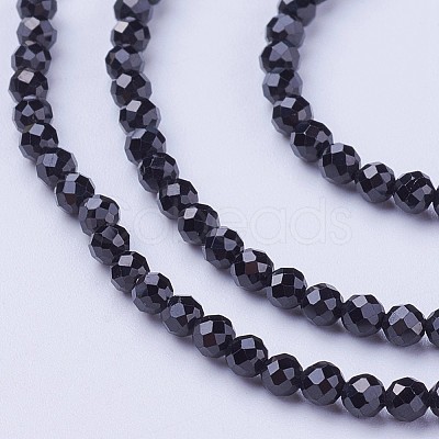 Natural Spinel Beads Strands X-G-F619-14-3mm-1