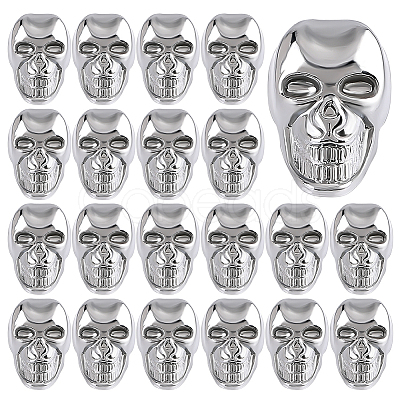 20Pcs Alloy Shank Buttons BUTT-PH0001-82A-P-1
