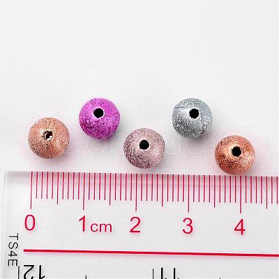 8mm Mixed Matte Acrylic Beads X-PB24P9284-1