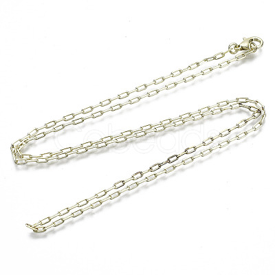 Brass Paperclip Chains MAK-S072-09A-14KC-1