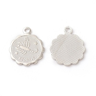 Brass Charms KK-F772-19P-09-1