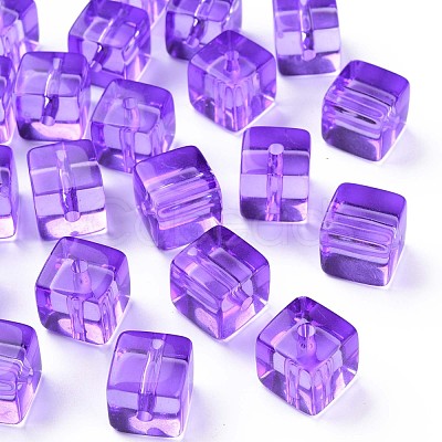 Transparent Acrylic Beads MACR-S374-14-B03-1
