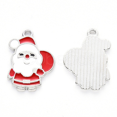 Alloy Enamel Pendants X-ENAM-S121-003-P-1